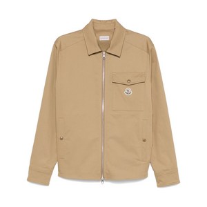 몽클레르 플랩 포켓 집업 셔츠 재킷, 베이지계열, Standard M(KR 96-180)