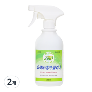 GREENONE 요석녹 제거 클리너, 2개, 300ml