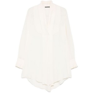 알렉산더맥퀸 실크 블라우스