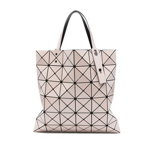 바오바오이세이미야케 루센트 기하학 패턴 토트 백