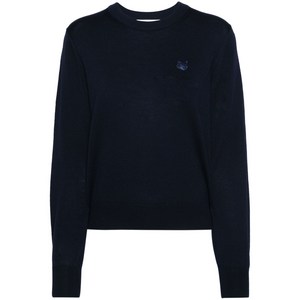 메종키츠네 폭스 모티프 니트 스웨터