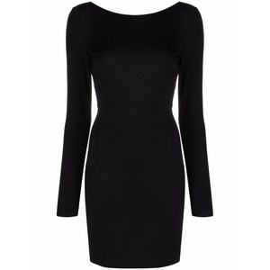 돌체앤가바나 푼토 스토파 니트 미니 드레스, 블랙계열, Italy 42(KR 55)