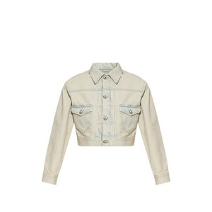 비비안웨스트우드 버튼 크롭 재킷, 블루계열, Standard XS(KR 55)