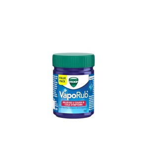 Vicks Vapoub 감기 기침 코 막힘 두통 몸살 근육 경직 및 호흡 곤란 완화, 4개, 25g