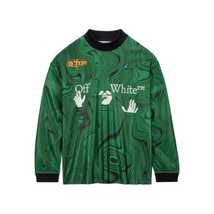 나이키 X 오프화이트 올오버 프린트 저지 탑