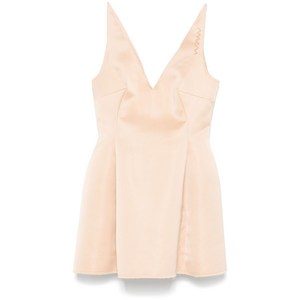 마르니 더체스 새틴 미니 드레스, 베이지계열, Italy 38(KR 44-55)