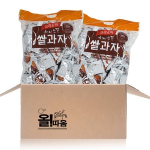 크리스피 허니 눈꽃 쌀과자, 920g, 2개