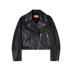 디젤 L우나틱 레더 재킷, 블랙계열, Italy 38(KR 44)