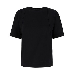 알렉산더맥퀸 로고 자수 티셔츠