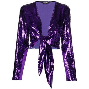 톰포드 톰 포드 타이 시퀸 블라우스