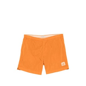 C.P.컴퍼니 로고 패치 스윔 쇼츠, 오렌지계열, Italy 46(KR 100)