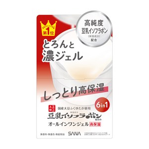 나메라카혼포 두유 이소플라본 함유 올인원 젤 고보습 타입, 100g, 1개