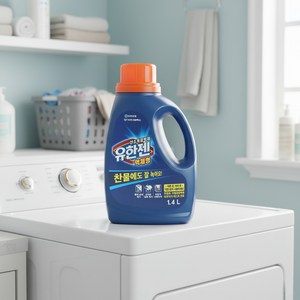 유한젠 산소계 표백제 액체형, 1.4L, 2개