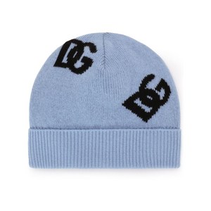 돌체앤가바나 DNA 로고 자카드 비니