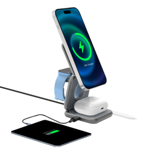 폴리폴 Qi2 5in1 아이폰 무선충전기 맥세이프 애플워치 펜슬 3in1 접이식 아이폰17