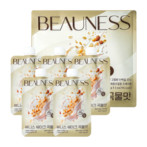 단백질 식사대용 식단관리 뷰니스 단백질 쉐이크 곡물맛 파우치형