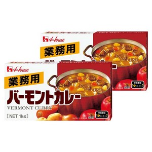 하우스푸즈 대용량 바몬드 카레, 1kg, 2개