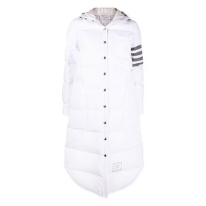 톰 브라운 4 바 후드 패딩 코트, 화이트계열, Italy 42(KR 66)