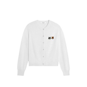 메종키츠네 폭스 모티프 버튼 가디건, 베이지계열, S(KR 55)