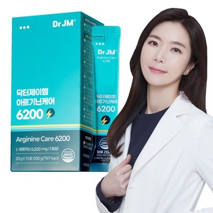 닥터제이엠 아르기닌 케어 6200 고함량 시트룰린 아연 활력 에너지, 300g, 1개