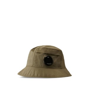 C.P.컴퍼니 로고 패치 버킷 햇, M(KR 600), 베이지계열