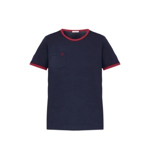 몽클레르 포켓 링거 티셔츠, 블루계열, Standard XS(KR 44)
