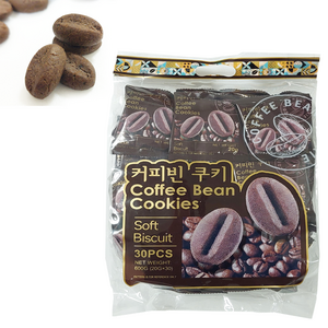 커피빈 쿠키 600g 대용량쿠키 개별포장과자 사무실간식 커피쿠키, 1개