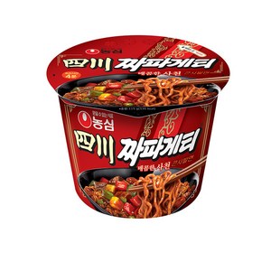 농심 사천짜파게티 큰사발면 115g, 10개