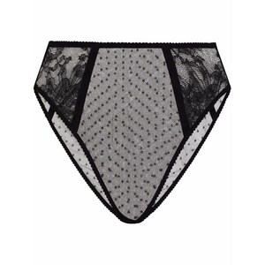 돌체앤가바나 하이웨이스트 레이스 팬티, 블랙계열, Italy 2