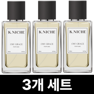 케이니치 오그레이스 여자 향수 오드퍼퓸, 3개, 100ml