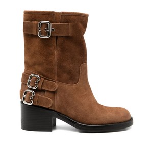 끌로에 다코타 바이커 부츠 60mm, Europe 39.5(KR 260), 브라운계열