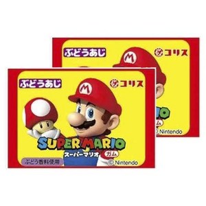 Coris Snack 슈퍼 마리오 껌 포도 맛 관세포함