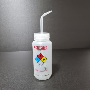 라벨 광구 세척병 500ml Wide mouth bottle 아세톤, 선택1 ACETON