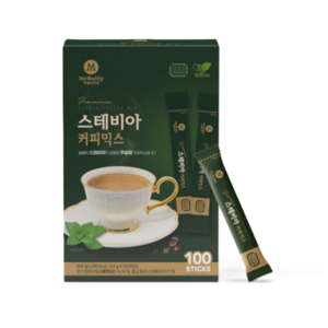 맥널티커피 스테비아 커피믹스, 9.5g, 100개입, 1개