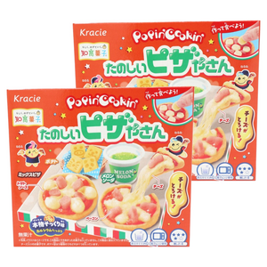 팝핀쿠킨 즐거운 피자 가게 만들기세트 23g, 23g, 2개