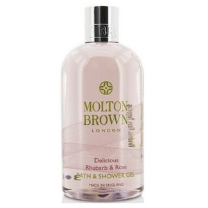 몰튼브라운 딜리셔스 류바브 & 로즈 배쓰 샤워젤, 300ml, 1개