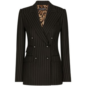 돌체앤가바나 돌체앤가바나 스트라이프 더블 브레스티드 블레이저