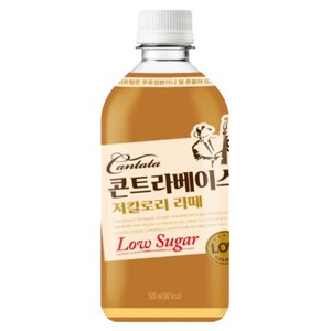 칸타타 콘트라베이스 저칼로리 라떼, 500ml, 6개