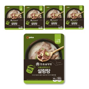 오프라이스 한촌 정통설렁탕, 500g, 5개