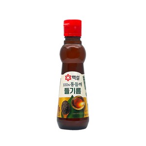 백설 100% 통들깨 들기름, 300ml, 2개