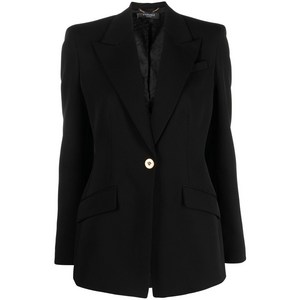 베르사체 싱글 브레스티드 블레이저, 블랙계열, Italy 42(KR 66)