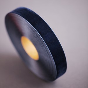 리본빌 클래식 벨벳 리본 (16색 6mm/10mm/25mm/40mm), 25mm - 1롤(15마), 네이비(Navy)