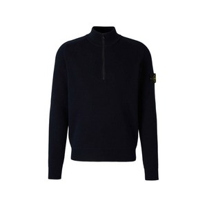 스톤 아일랜드 하이 넥 스웨터, 블루계열, Standard L(KR 100)