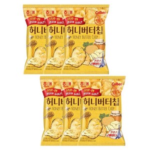 해태제과 허니버터칩, 60g, 6개