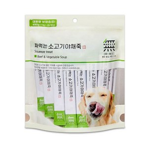 무마진 강아지 짜먹는 소고기 야채죽 35p 대용량 보양츄르, 35개, 소고기&야채, 14g