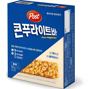 포스트 콘푸라이트바 8p, 280g, 1개