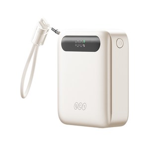 QCY AIR 보조배터리 트래블 미니 초경량 기내반입 고속충전 22.5W 10000mAh 신제품