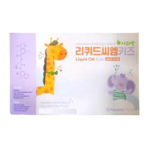 리퀴드씨엠키즈 어린이 고농축 미네랄 해양심층수(60포), 1.5kg, 1개