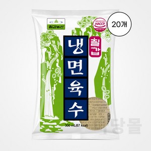 칠갑농산 냉면육수, 300ml, 20개