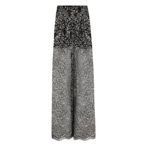 돌체앤가바나 라메 레이스 팬츠, 블랙계열+실버계열, Italy 38(KR 33)